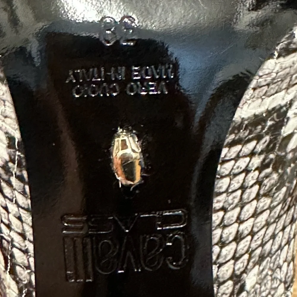 CAVALLI CLASS Snakeskin Heels